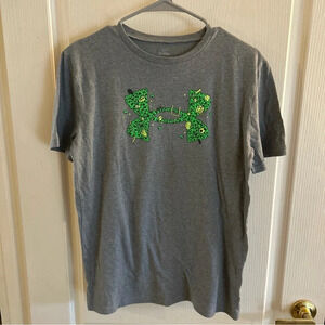 Under Armor Gray T-Shirt Youth Size XL Sports EUC